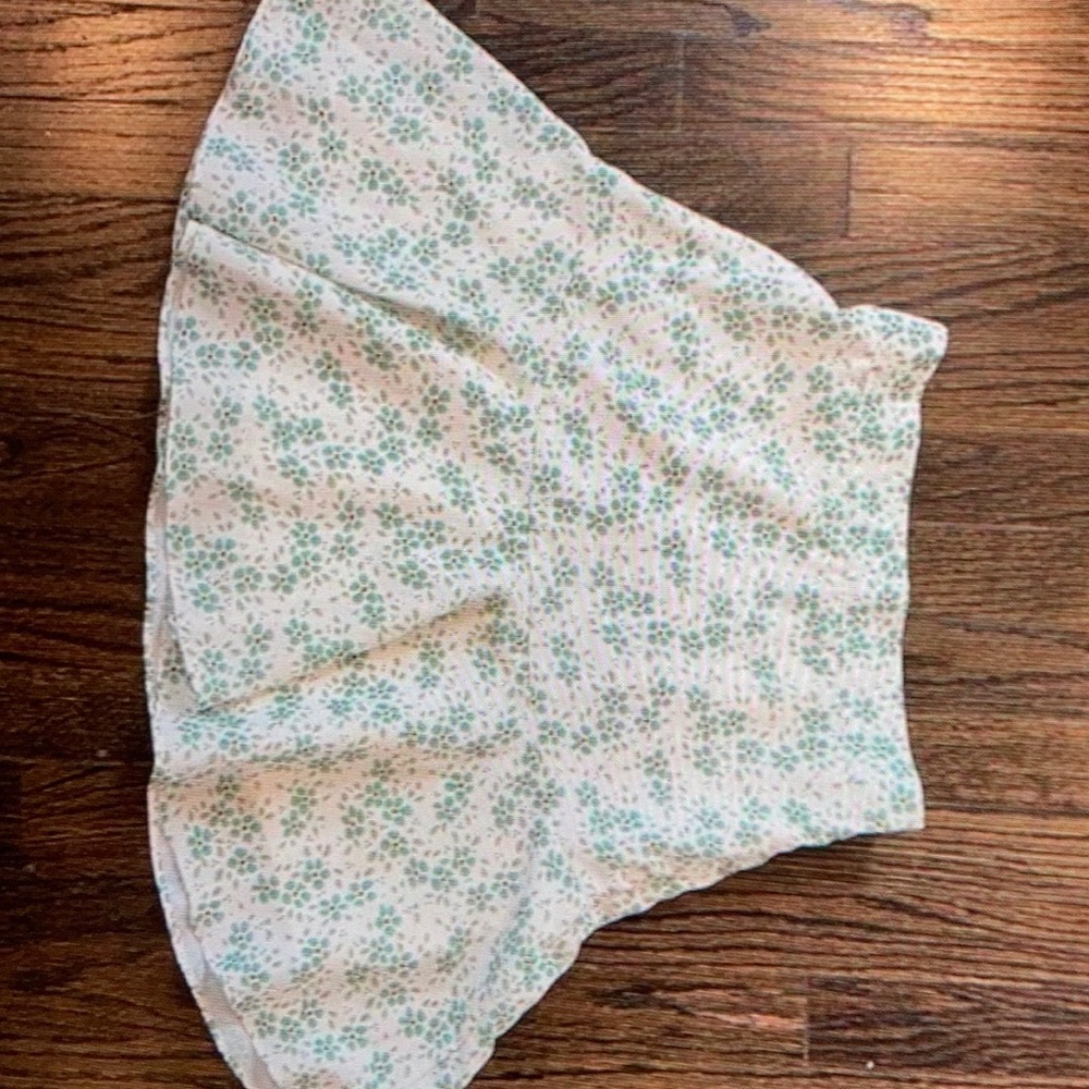 Teen size Zip floral skirts